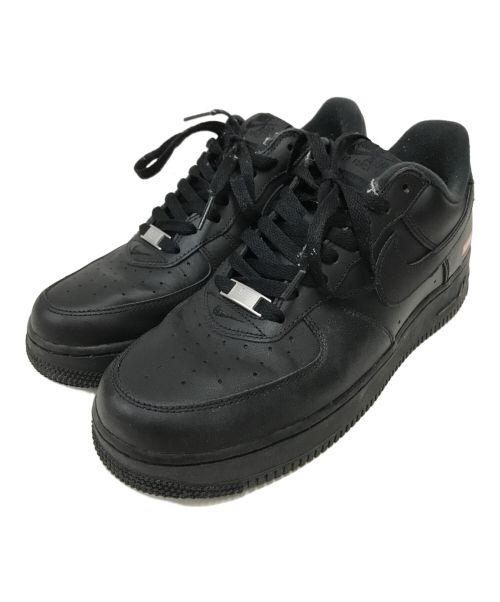 NIKE（ナイキ）NIKE (ナイキ) Supreme (シュプリーム) Air Force 1 Low ブラック サイズ:SIZE 27cmの古着・服飾アイテム