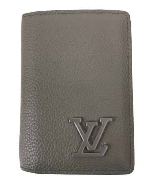 LOUIS VUITTON（ルイ ヴィトン）LOUIS VUITTON (ルイ ヴィトン) LVアエログラム オーガナイザー ドゥ ポッシュ グリーンの古着・服飾アイテム