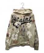 Denim Tears×SAINT MICHAELデニムティアーズ×セントマイケル）の古着「コラボフーディー」｜ベージュ