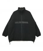 BALENCIAGAバレンシアガ）の古着「FLEECE TRACKSUIT JACKET」｜ブラック