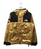 THE NORTH FACE×SUPREMEザ ノース フェイス×シュプリーム）の古着「メタリックマウンテンパーカー」｜ゴールド