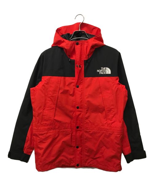 THE NORTH FACE（ザ ノース フェイス）THE NORTH FACE (ザ ノース フェイス) マウンテンライトジャケット レッド×ブラック サイズ:SIZE Mの古着・服飾アイテム