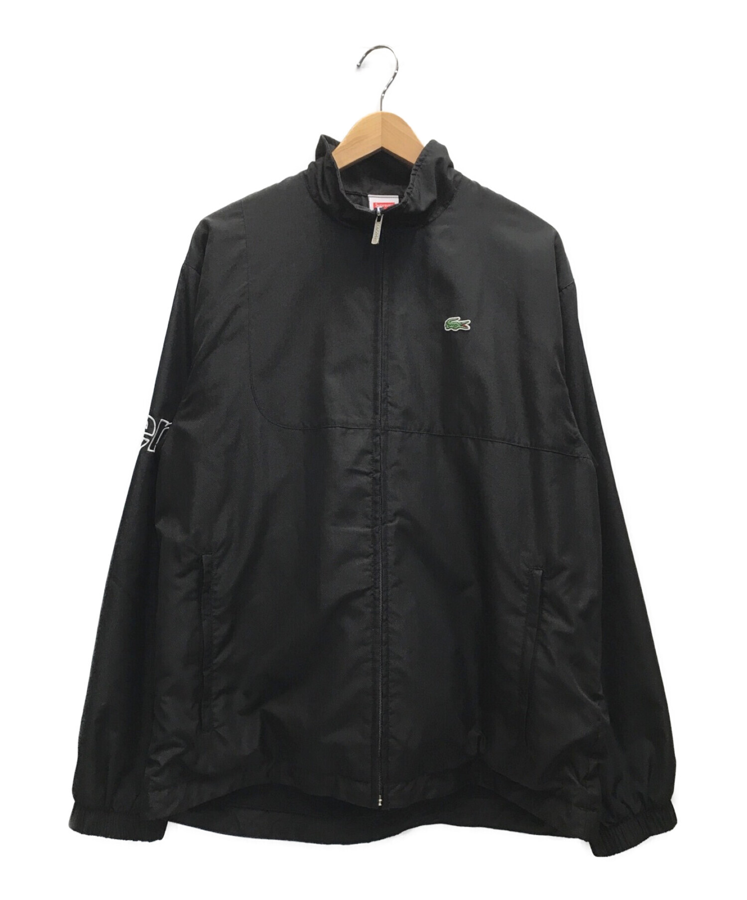 17ss Supreme × LACOSTE Track Jacket 白-