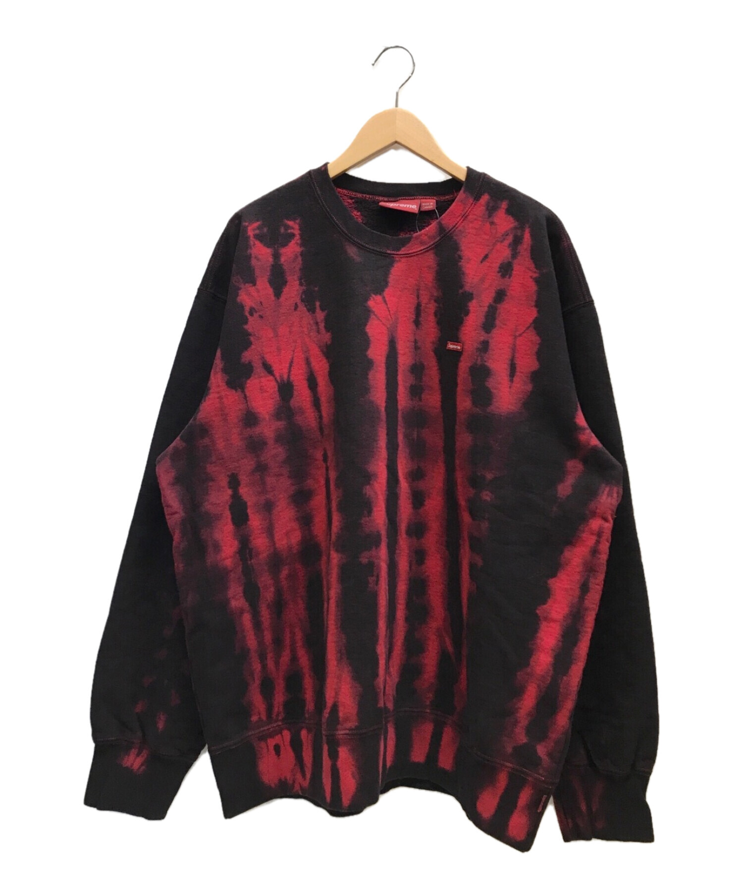 記念日 supreme small box crewneck red tie dye asakusa.sub.jp