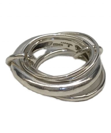 [中古]nanagu(ナナグ)のレディース アクセサリー four hoops ring(4ring set) 4連リング