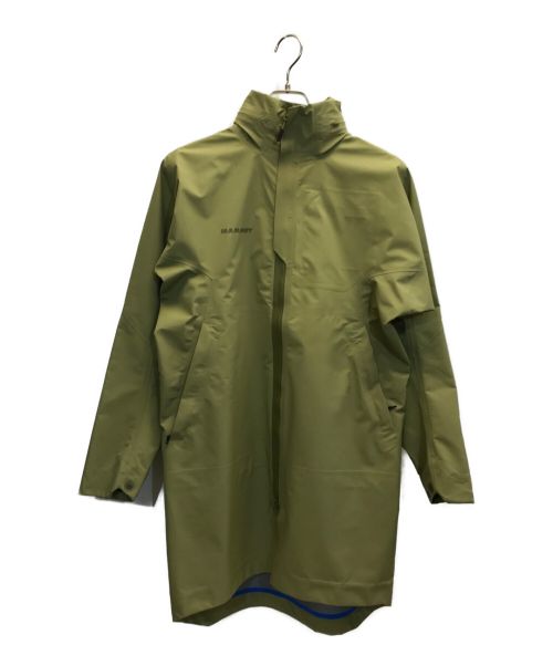 MAMMUT（マムート）MAMMUT (マムート) 3850 HS Coat AF Men　ゴアテックス　ナイロンコート グリーン サイズ:Mの古着・服飾アイテム