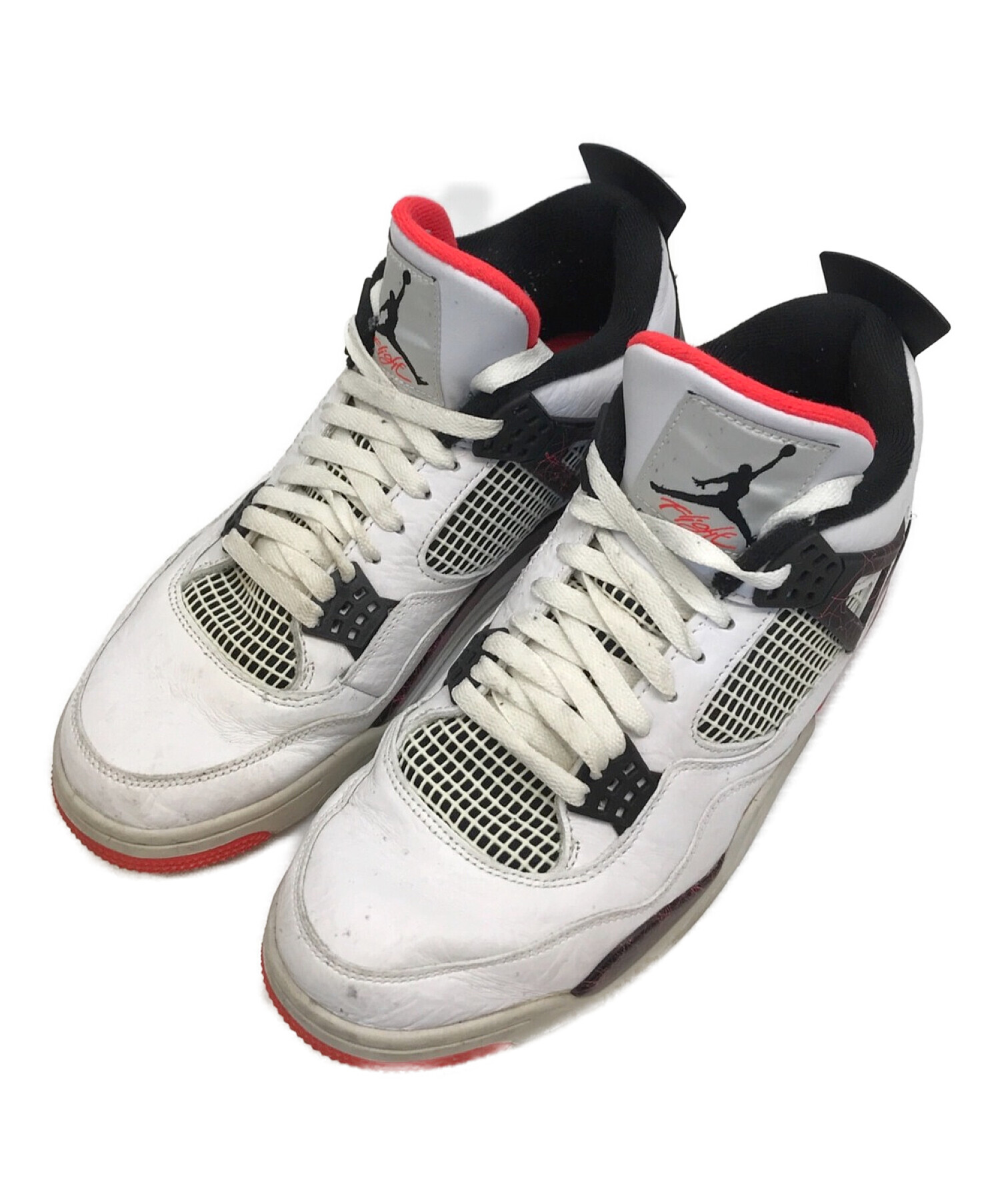 NIKE (ナイキ) AIR JORDAN 4 RETRO エアジョーダン 4 レトロ ホワイト サイズ:US11