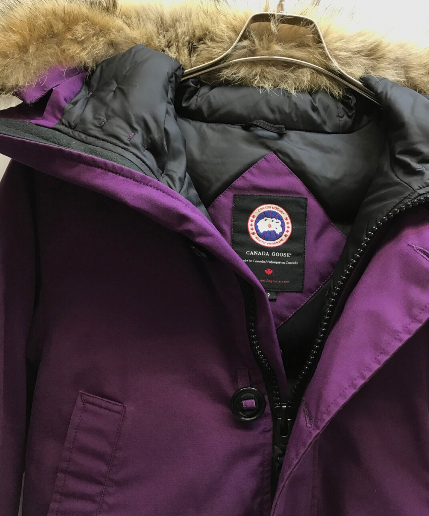 品質満点 CANADAGOOSE × SOPH別注 ブルックフィールド パープル 紫 S