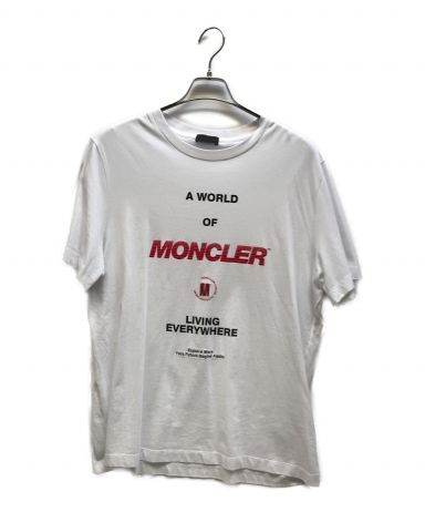 [中古]MONCLER(モンクレール)のメンズ トップス SS TSHIRT　レタリングロゴプリント　Tシャツ