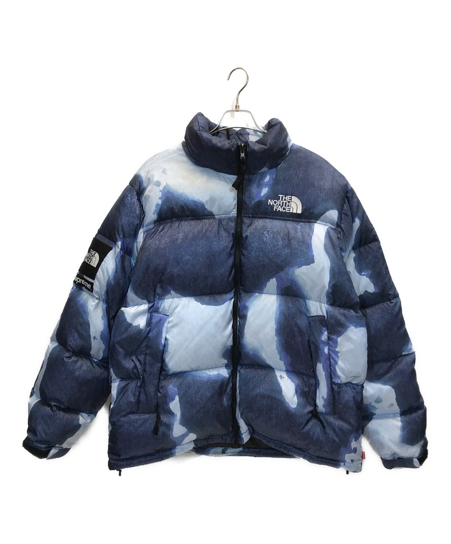 Supreme×The North Face ブリーチド デニム ヌプシ ジャケット