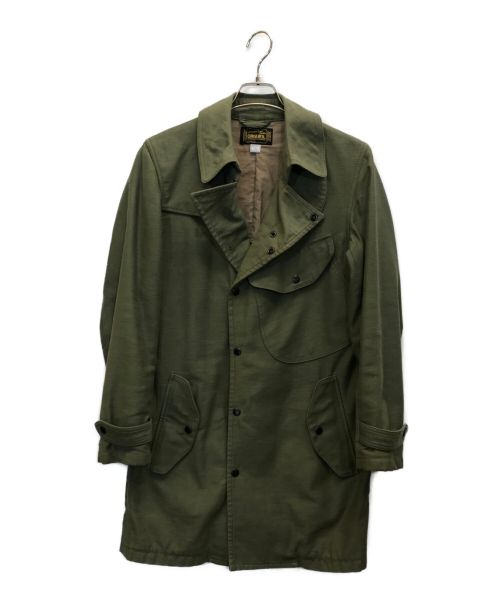 ORGUEIL（オルゲイユ）ORGUEIL (オルゲイユ) Motorcycle Coat　モーターサイクルコート カーキ サイズ:36の古着・服飾アイテム