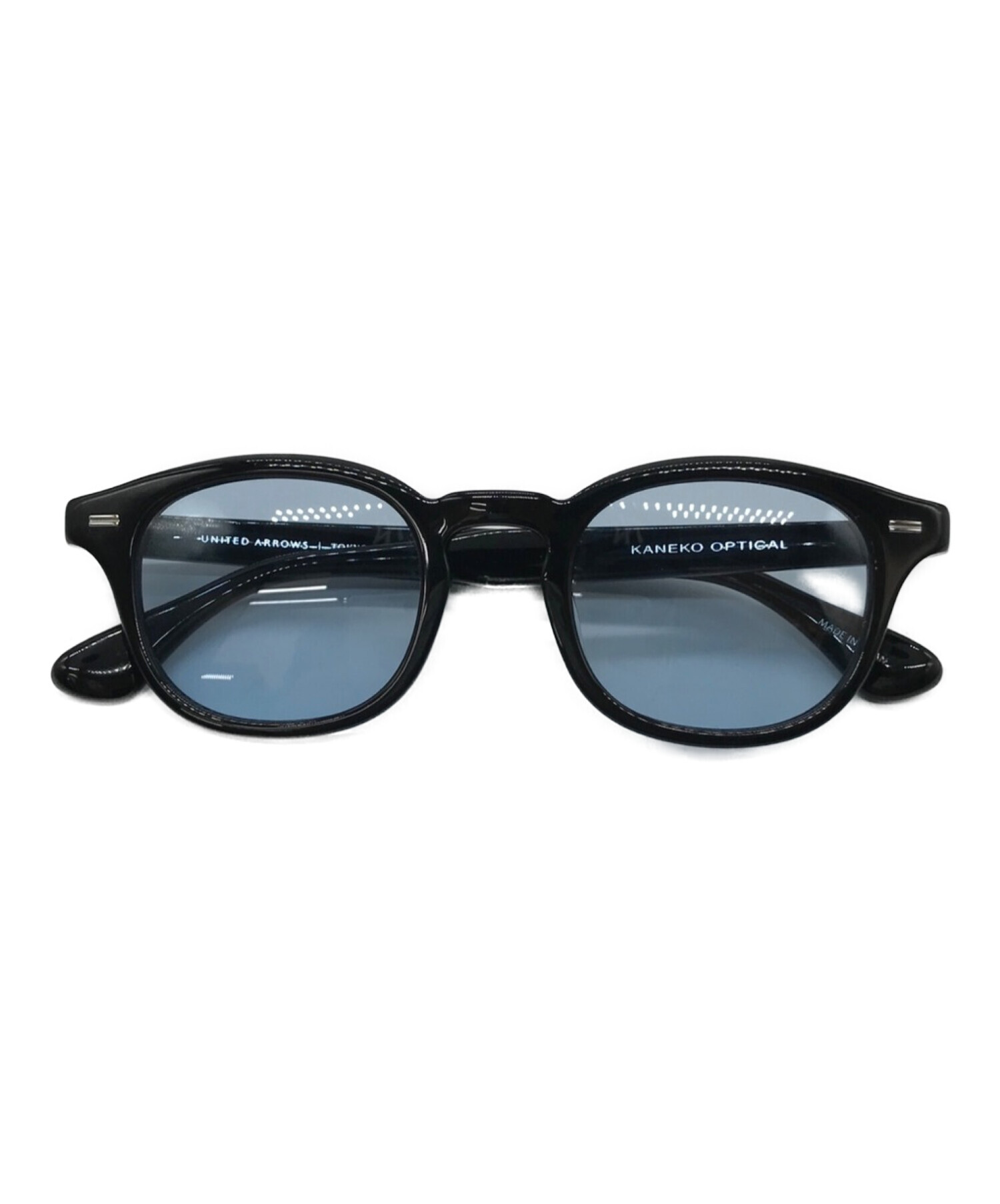 UNITED ARROWS×KANEKO OPTICAL カラーレンズサングラス-