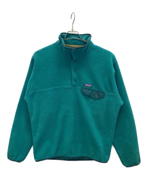 Patagonia（パタゴニア）Patagonia (パタゴニア) Synch Snap T / シンチラスナップT グリーン サイズ:Mの古着・服飾アイテム