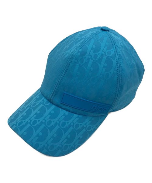 Dior（ディオール）Dior (ディオール) Parley for the Oceans (パーレイ フォー ジ オーシャンズ) Trotter Casquette Baseball Cap　トロッター ベースボールキャップ ブルー サイズ:Sの古着・服飾アイテム