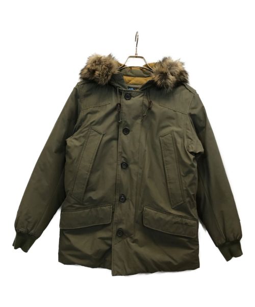 Eddie Bauer（エディーバウアー）Eddie Bauer (エディーバウアー) B-9 Down Parka ダウンパーカー ダウンジャケット カーキ サイズ:Mの古着・服飾アイテム