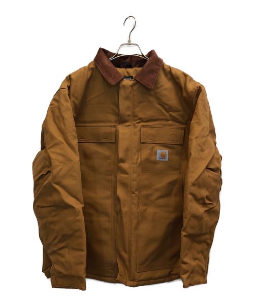 CarHartt（カーハート）CarHartt (カーハート) Loose Fit Firm Duck Insulated Traditional Coat ブラウン サイズ:Lの古着・服飾アイテム