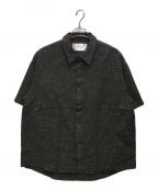 CITYシティ）の古着「CHECK SHORT SLEEVE SHIRTS　チェックショートスリーブシャツ　半袖シャツ」｜グレー