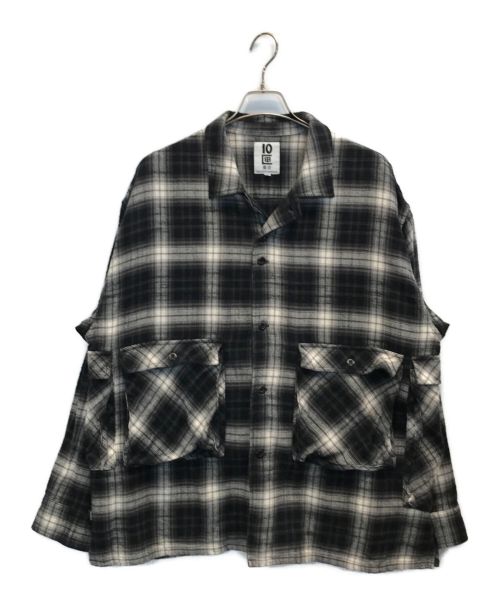 TENBOX（テンボックス）TENBOX (テンボックス) DRAG DEALER SHIRTS　長袖シャツ ブラック サイズ:XLの古着・服飾アイテム
