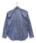 COMME des GARCONS HOMME DEUX (コムデギャルソン オム ドゥ) ミックスストライプシャツ パッチワークシャツ ブルー サイズ:M：13800円
