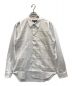 COMME des GARCONS HOMME DEUX（コムデギャルソン オム ドゥ）の古着「パッチワークシャツ　カットオフデザインシャツ」｜ホワイト