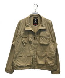 Columbia×BEAMS（コロンビア×ビームス）の古着「別注 PFG Logriver BMS Jacket 別注フィッシングジャケット」｜ベージュ