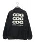 GOOD DESIGN SHOP COMME des GARCONS (グッドデザインショップ コムデギャルソン) バックプリントコーチジャケット ブラック サイズ:S：9800円