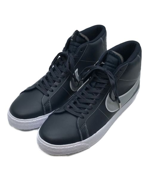 NIKE SB（ナイキエスビー）NIKE SB (ナイキエスビー) Mason Silva (メイソン・シルヴァ) ZOOM BLAZER MID MS QS ネイビー サイズ:US11 未使用品の古着・服飾アイテム