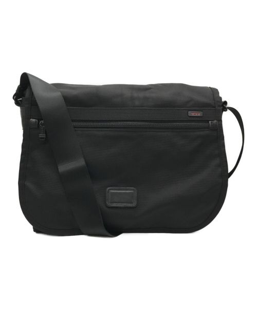 TUMI（トゥミ）TUMI (トゥミ) Alpha Messenger Sling bag　スリムメッセンジャーバッグ ブラックの古着・服飾アイテム