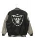 NFL (エヌエフエル) TEAM APPAREL RAIDERS中綿スタジャン ブラック サイズ:2XL：12800円