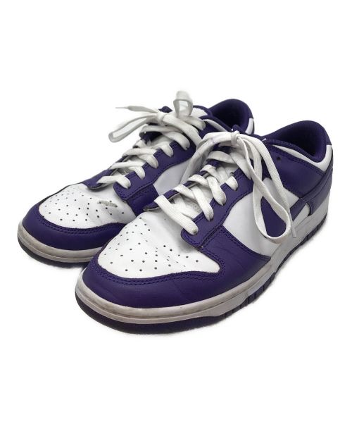 NIKE（ナイキ）NIKE (ナイキ) DUNK LOW RETRO Championship Court Purpleダンク ローレトロチャンピオンシップ コート パープル パープル サイズ:US9.5の古着・服飾アイテム