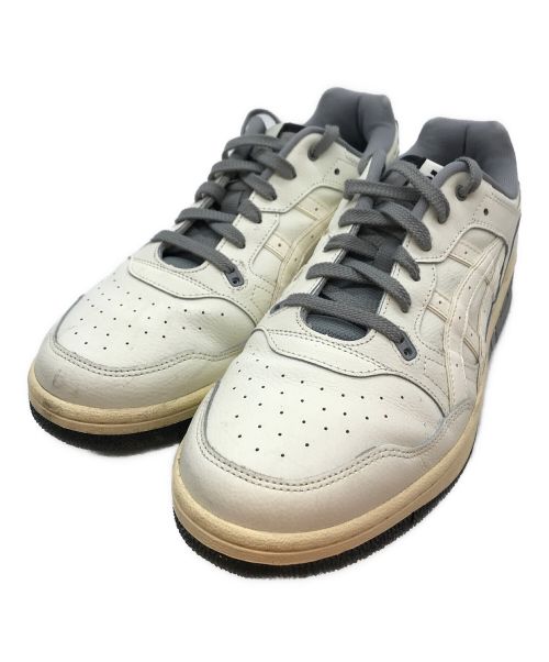 asics（アシックス）asics (アシックス) ballaholic (ボーラホリック) EX89 Cream　 ホワイト×グレー サイズ:US11 1/2の古着・服飾アイテム