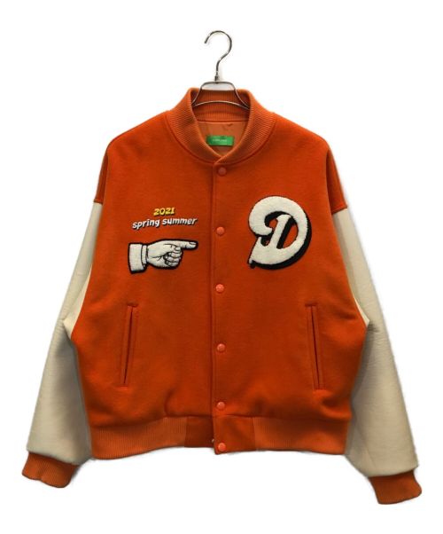 DONCARE（ドンケア）DONCARE (ドンケア) スタジャン オレンジ サイズ:XLの古着・服飾アイテム