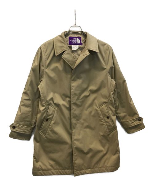 THE NORTHFACE PURPLELABEL（ザ・ノースフェイス パープルレーベル）THE NORTHFACE PURPLELABEL (ザ ノースフェイス パープルレーベル) BEAMS (ビームス) 別注Soutien Collar Coat  ステンカラーコート ベージュ サイズ:Mの古着・服飾アイテム