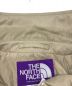 中古・古着 THE NORTHFACE PURPLELABEL (ザ ノースフェイス パープルレーベル) BEAMS (ビームス) 別注Soutien Collar Coat  ステンカラーコート ベージュ サイズ:M：12800円