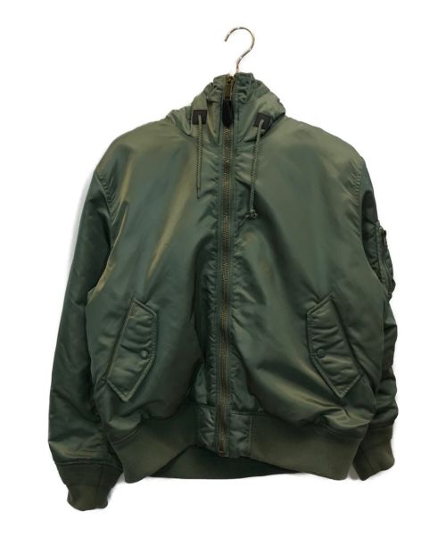 SUPREME（シュプリーム）SUPREME (シュプリーム) 21AW Hooded MA-1 フーディー MA-1 オリーブ サイズ:Mの古着・服飾アイテム