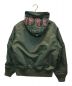 SUPREME (シュプリーム) 21AW Hooded MA-1 フーディー MA-1 オリーブ サイズ:M：27800円