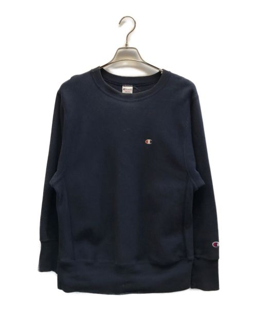 Champion REVERSE WEAVE（チャンピオン リバース ウィーブ）Champion REVERSE WEAVE (チャンピオンリバースウィーブ) [古着]90S クルーネックスウェット ネイビー サイズ:Mの古着・服飾アイテム