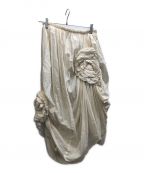 COMME des GARCONSコムデギャルソン）の古着「デザインスカート」｜ホワイト