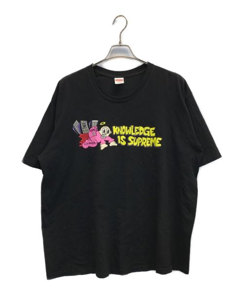 SUPREME（シュプリーム）SUPREME (シュプリーム) 22SS Knowledge Tee プリントTシャツ ブラック サイズ:XLの古着・服飾アイテム