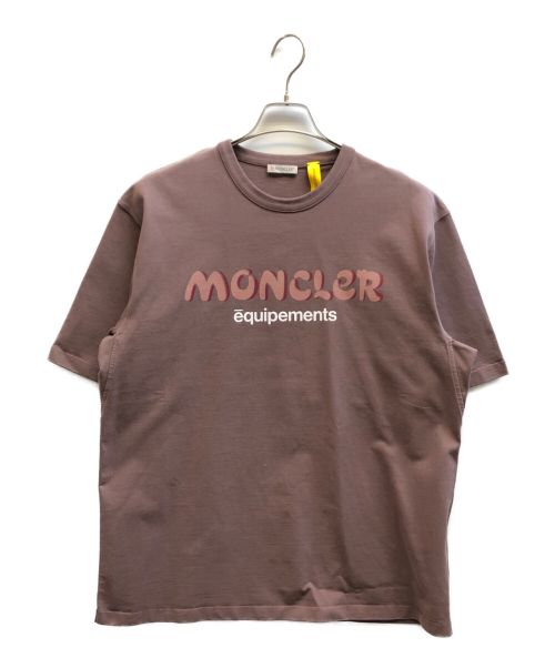 MONCLER（モンクレール）MONCLER (モンクレール) SS T-SHIRT ブラウン サイズ:Mの古着・服飾アイテム