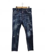 DSQUARED2ディースクエアード）の古着「22AW RELAX LONG CROTCH JEAN」｜インディゴ