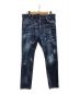 DSQUARED2（ディースクエアード）の古着「22AW RELAX LONG CROTCH JEAN」｜インディゴ