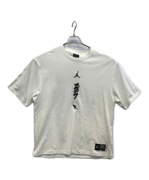 JORDAN（ジョーダン）JORDAN (ジョーダン) ZION (ザイオン) NARUTO (ナルト) プリントTシャツ ホワイト サイズ:2XL 未使用品の古着・服飾アイテム