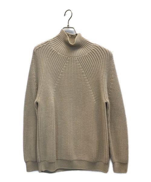 BATONER（バトナ―）BATONER (バトナ―) SIGNATURE TURTLE NECK KNIT　タートルネックニット ベージュ サイズ:1の古着・服飾アイテム