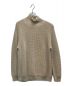 BATONER（バトナ―）の古着「SIGNATURE TURTLE NECK KNIT　タートルネックニット」｜ベージュ