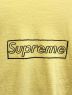 中古・古着 SUPREME (シュプリーム) 21SS KAWS Chalk Box Logo イエロー サイズ:XL：8000円