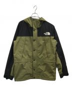 THE NORTH FACEザ ノース フェイス）の古着「Mountain Light Jacket マウンテンライトジャケット」｜カーキ×ブラック