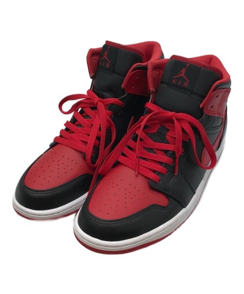 NIKE（ナイキ）NIKE (ナイキ) AIR JORDAN 1 MID BredToe エアジョーダン1 ミッド 