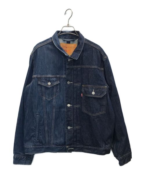 LEVI'S（リーバイス）LEVI'S (リーバイス) BEAMS (ビームス) HALF & HALF COLLECTION デニムジャケット インディゴ サイズ:Lの古着・服飾アイテム