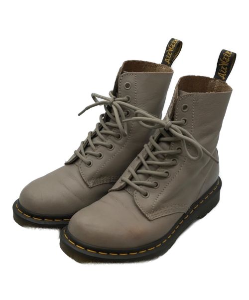 Dr.Martens（ドクターマーチン）Dr.Martens (ドクターマーチン) PASCAL VIRGINIA 8ホールブーツ グレー サイズ:UK5の古着・服飾アイテム